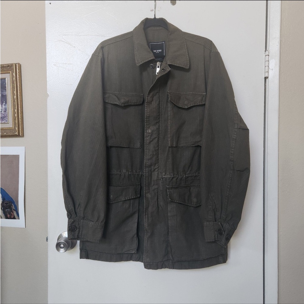 Todd Snyder Military Style Jacket (Italian Ripstop Field Jacket) size L